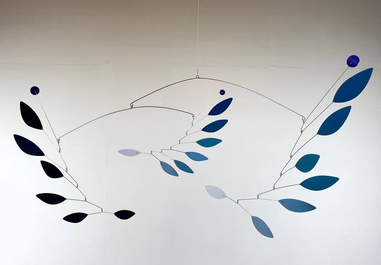 Original Abstract Botanic Sculpture by Alistair Berg