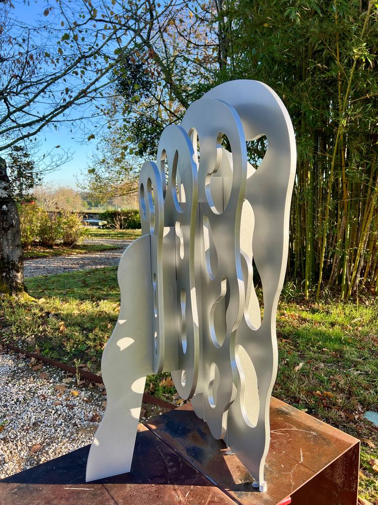 Original Surrealism Abstract Sculpture by Mima De Buhan
