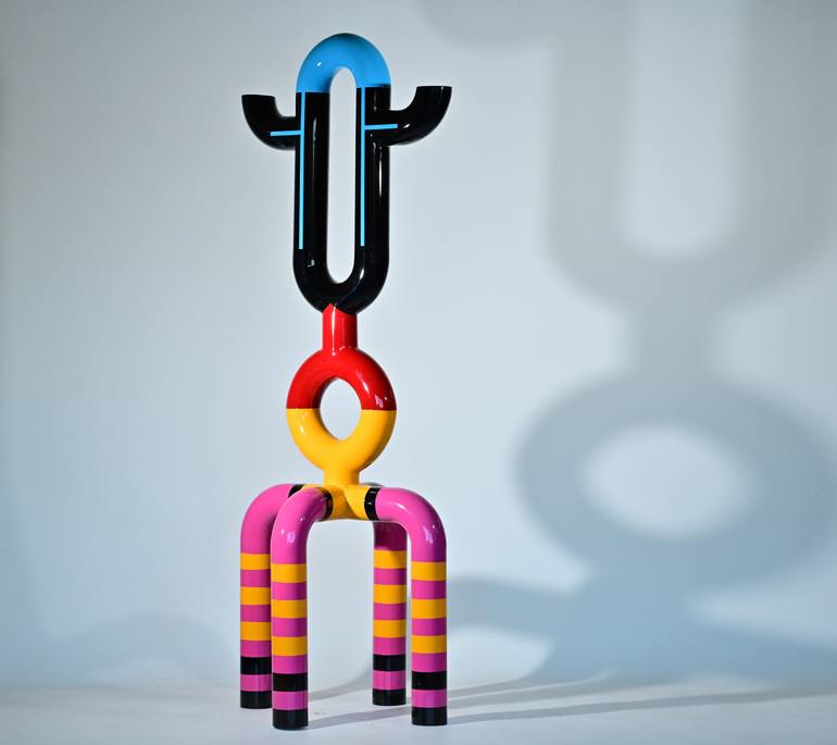 Original Minimalism Abstract Sculpture by Sam Shendi
