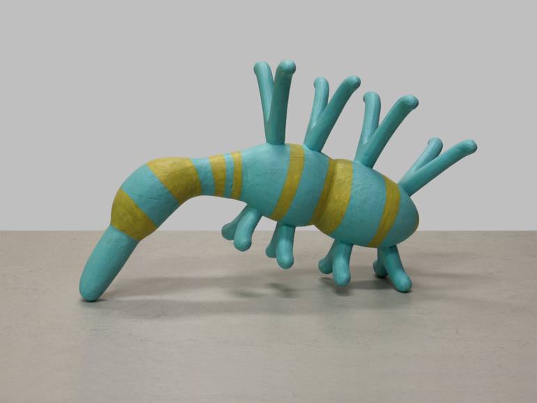Original Abstract Animal Sculpture by Sandra Catsburg