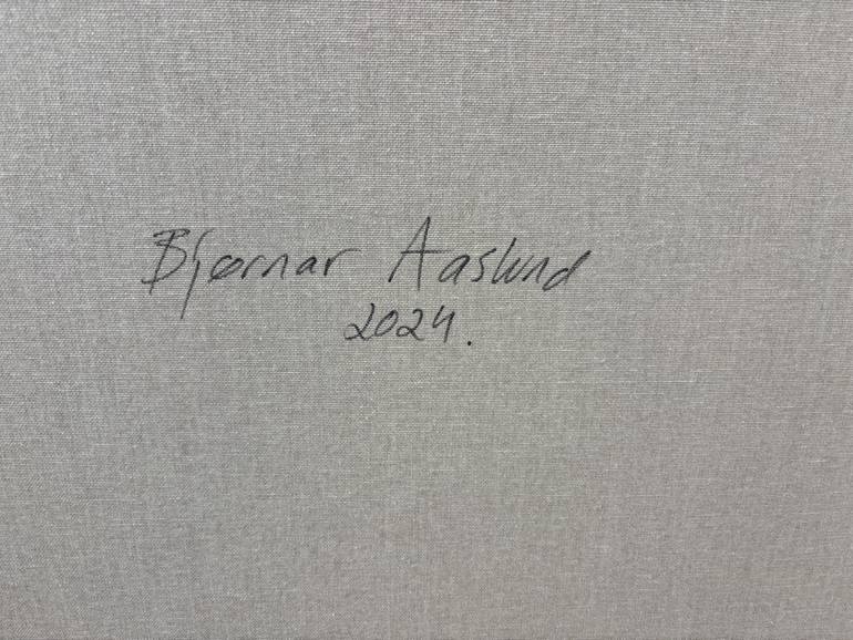 Original Abstract Expressionism Abstract Painting by Bjørnar Aaslund