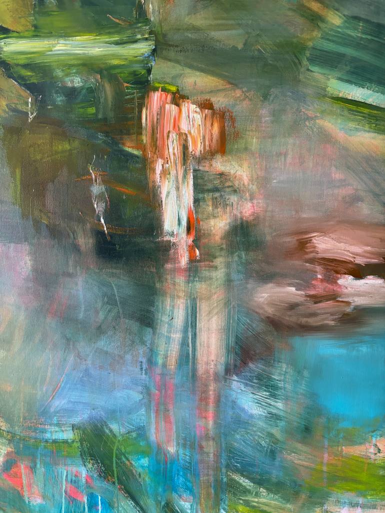 Original Abstract Expressionism Abstract Painting by Bjørnar Aaslund