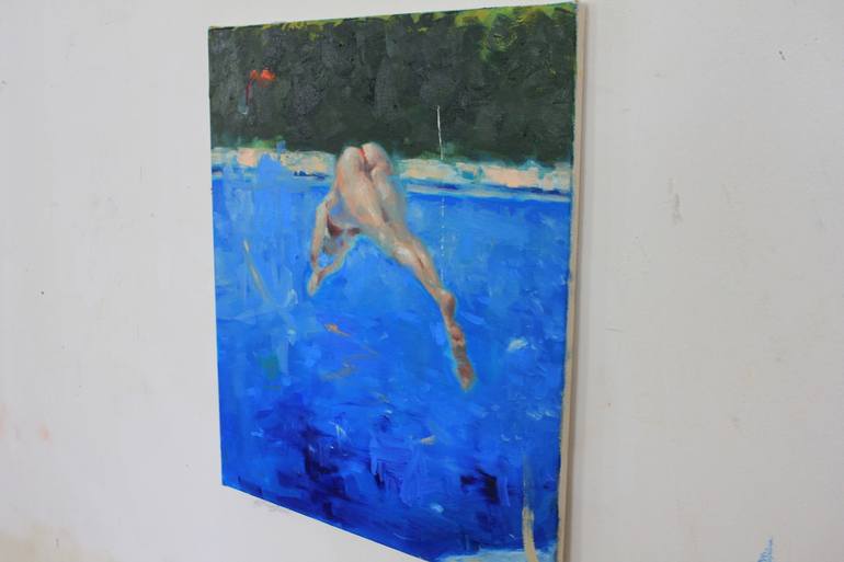 Original Contemporary Beach Painting by Mark Rauschberg