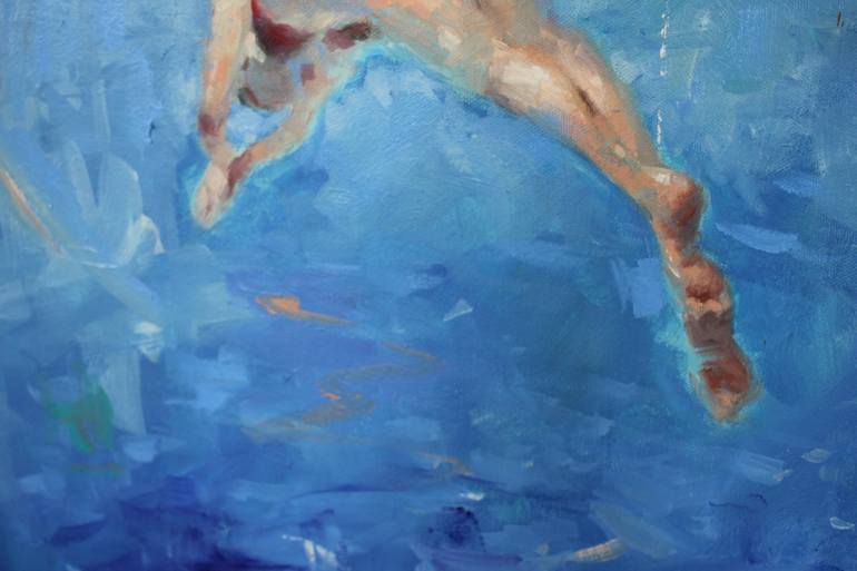 Original Contemporary Beach Painting by Mark Rauschberg