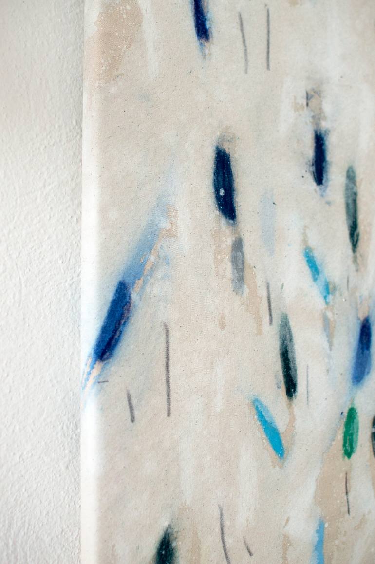Original Abstract Expressionism Abstract Painting by Petr Johan Marek