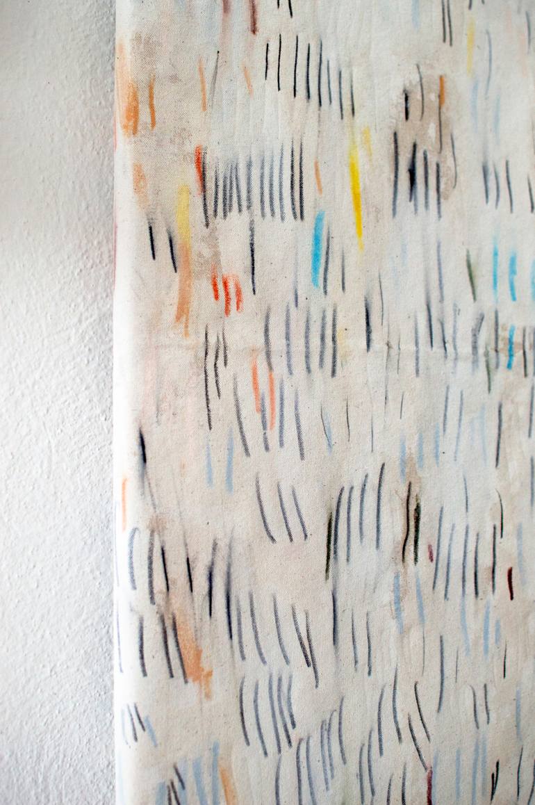 Original Abstract Expressionism Abstract Painting by Petr Johan Marek
