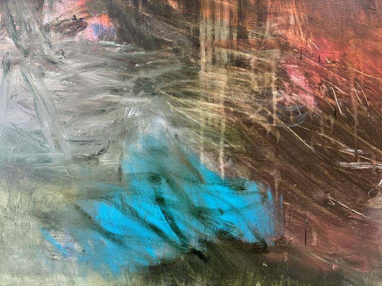Original Abstract Expressionism Abstract Painting by Bjørnar Aaslund