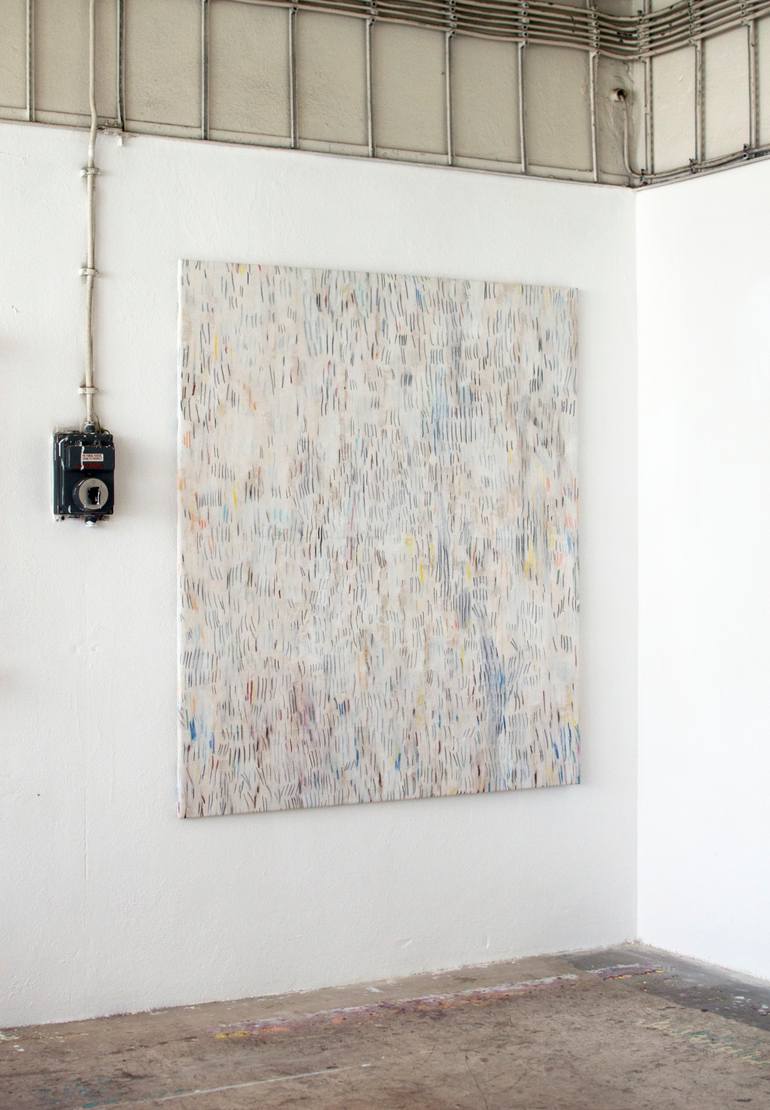 Original Abstract Expressionism Abstract Painting by Petr Johan Marek