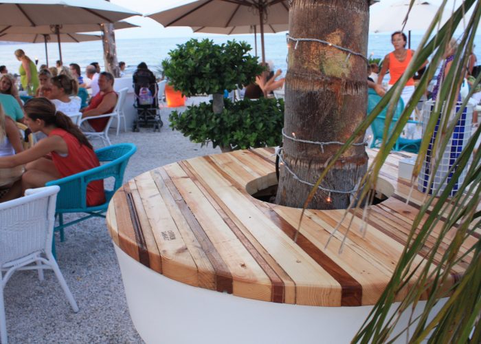 Tree Skin Bar reclaimed wood bar salvaged furniture commissions cornwall