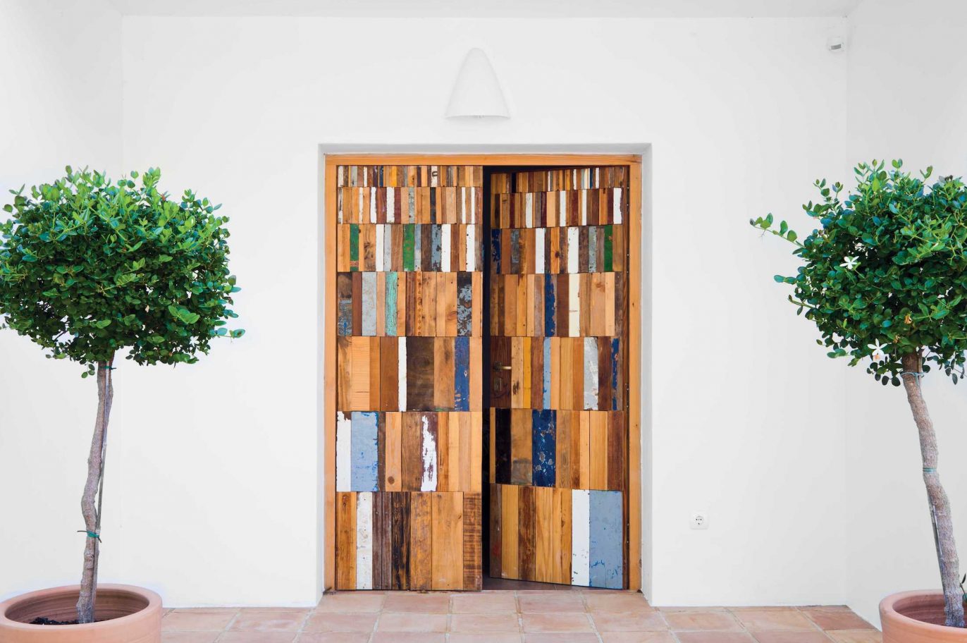 recalimed wood doors handmade cornwall